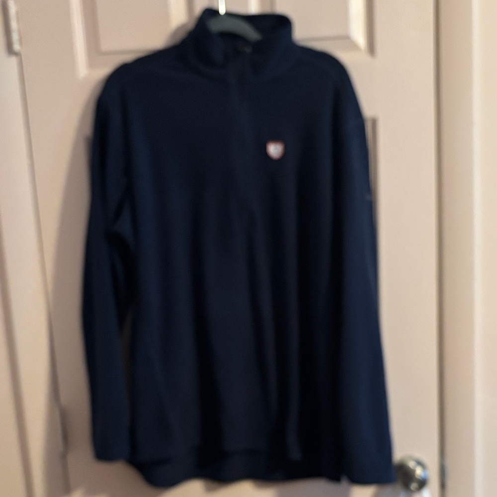 Eddie Bauer navy blue Fleece Pullover